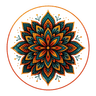 AI Mandala Tattoo Logo